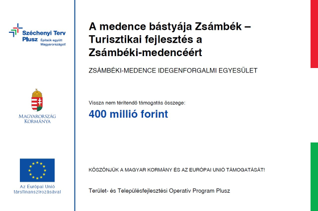 A medence bástyája Zsámbék – Turisztikai fejlesztés a Zsámbéki-medencéért