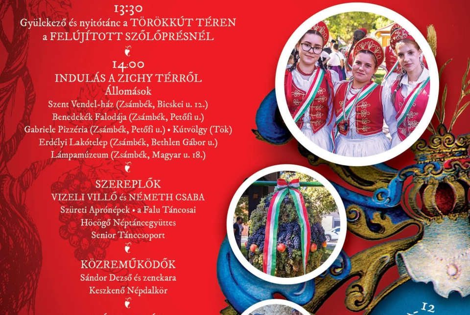 ZSÁMBÉKI SZÜRETI LOVAS FELVONULÁS