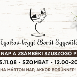 MÁRTON NAP A ZSÁMBÉKI SZUSZOGÓ PINCESORON
